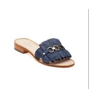 Kate Spade denim slide sandals